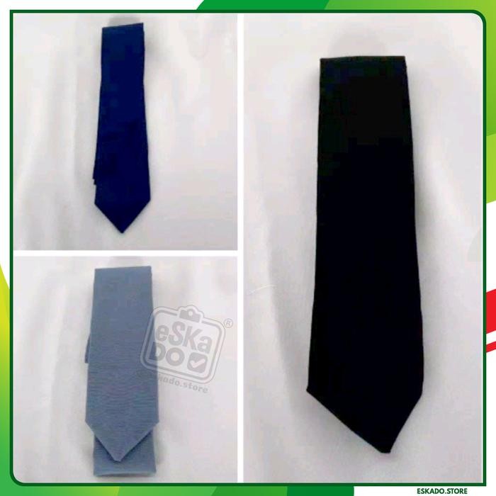 (Expert) Dasi SMP / SMA / SMK Polos Panjang