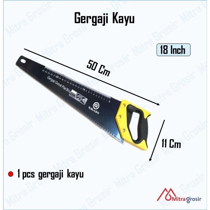 METERAN SIKU TUKANG / METERAN MURAH / METERAN TUKANG PALU KAMBING GAGANG FIBER 8 OZ GERGAJI KAYU