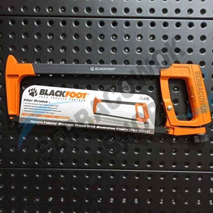 Blackfoot Promo Gagang Gergaji Besi Aluminium Bonus 2 Mata Gergaji
