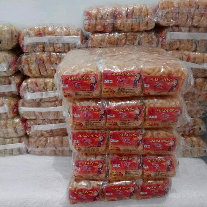 

New makaroni ER pedas gurih isi 12 pcs paket komplit