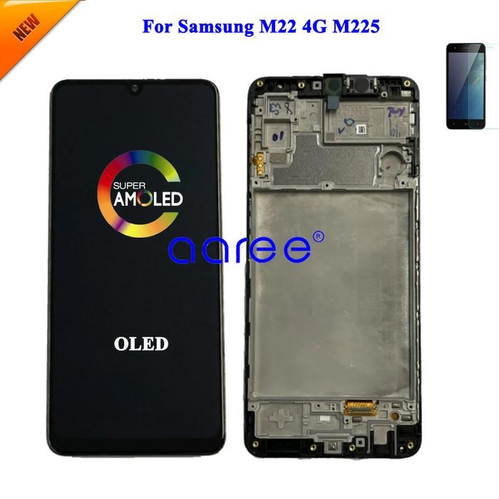 AMOMLED OLED LCD For Samsung M22 LCD M225F Lcd For Samsung M225F