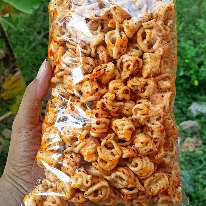 

New KEONG PEDAS GURIH BANTET 200gram cemilan kerupuk