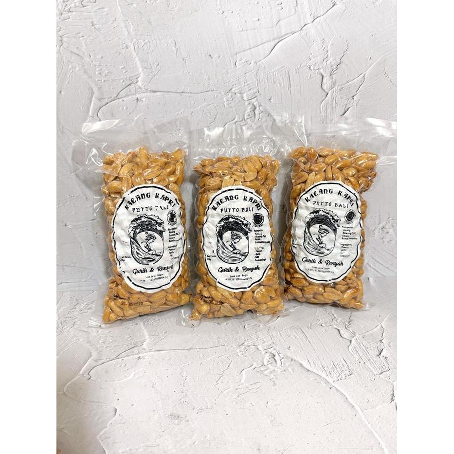 

New Kacang Kapri Putto Bali Vakum 300GR / Kacang Bali Vakum
