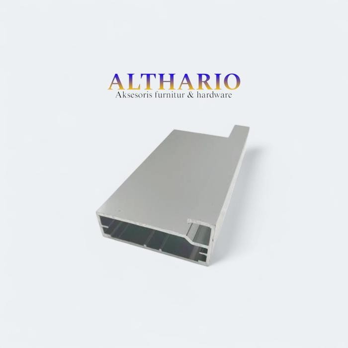 Frame Alumunium Kaca Pintu Lemari Kiten Fil Lis Bingkai Fa 128