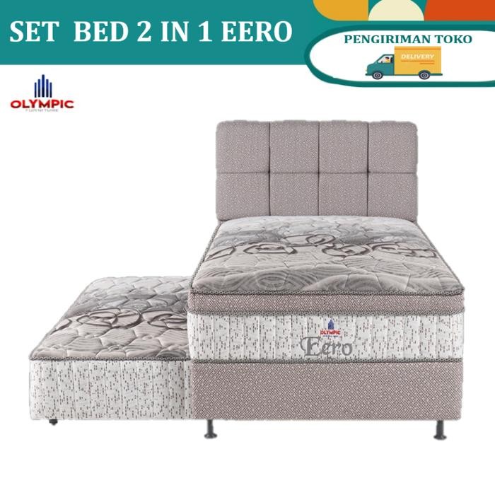Springbed 2In1 Eero Bed Sorong Olympic Springbed Full Set 2In1 Eero