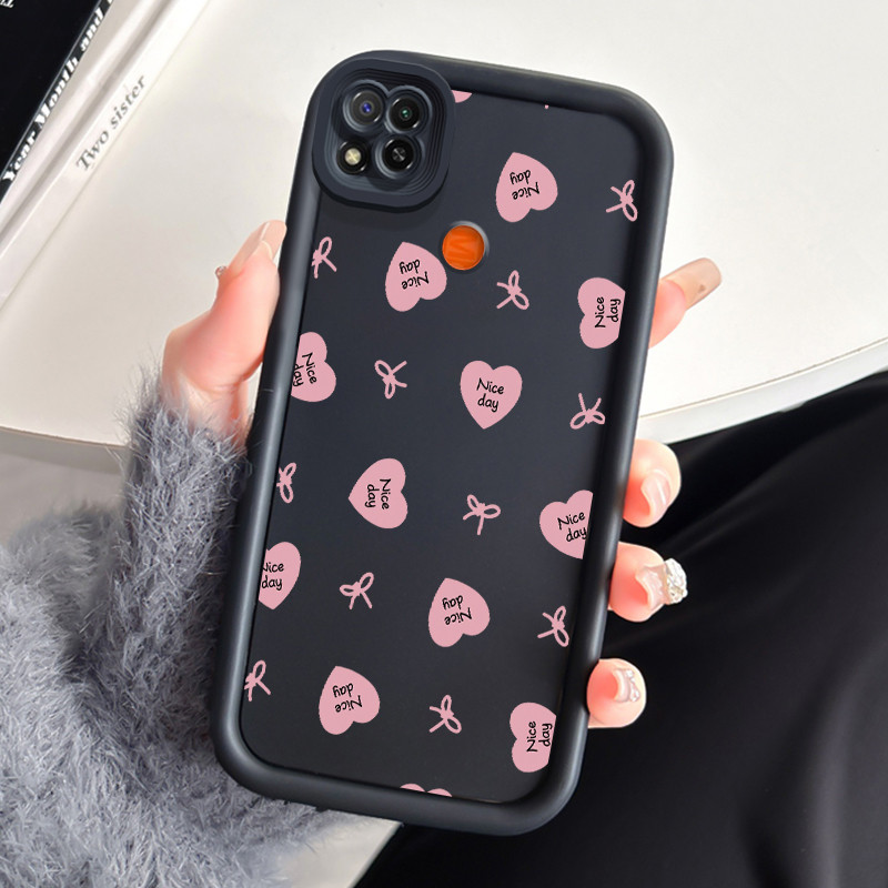 Casing Hp Xiaomi Redmi 9C Redmi 9C NFC Redmi 10A POCO C31 Case Casing Graffiti Cinta Kasing HP Silik