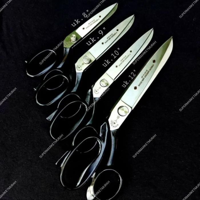 Gunting kain Solingen cap Garpu 8 9 10 12 inch Original made in Solingen Germany tailor textile