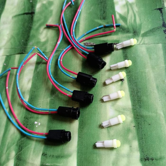 SOKET FITING LAMPU DASBOR T5 KABEL SET LAMPU T5 PUTIH