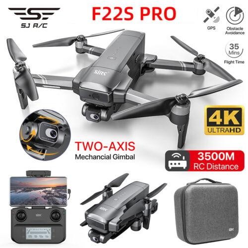 Drone SJRC F22 S2 Pro+ 4K PRO PTZ 6KM Version EIS Upgrade SJRC F22s 4K Pro