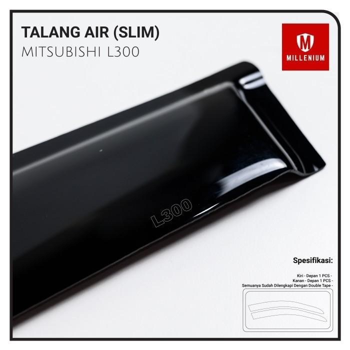 Talang Air Pintu Mobil Mitsubishi L300 Model Slim 2 Pintu