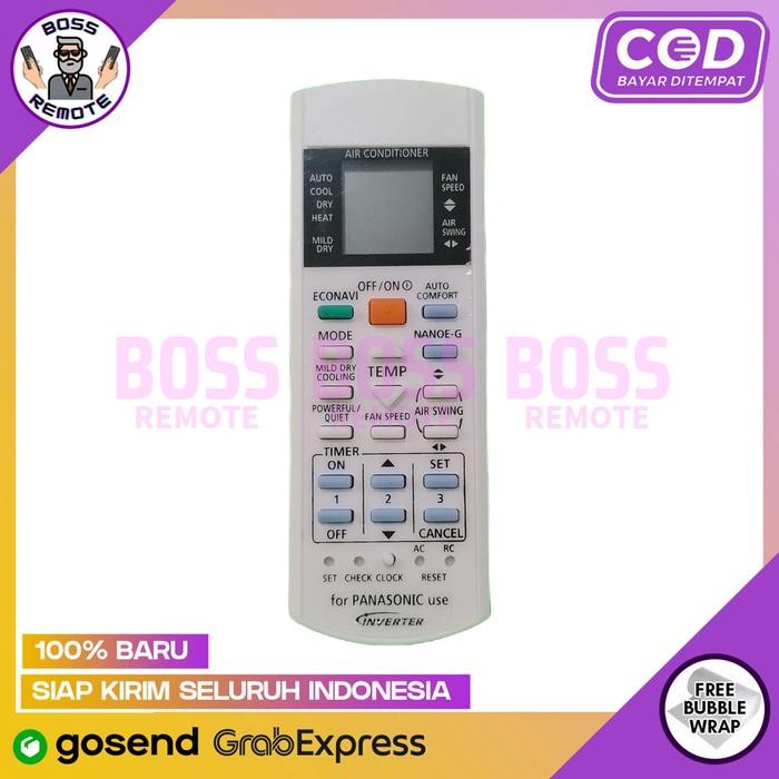 REMOTE AC PANASONIC INVERTER ECONAVI