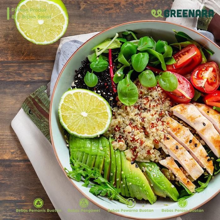 

Quinoa Putih, Hitam Merah 250gr / Organic Tri Color Quinoa