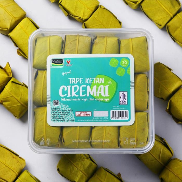 

Tape Ketan Ciremai isi 30 Fresh & Legit by Kufood Factory