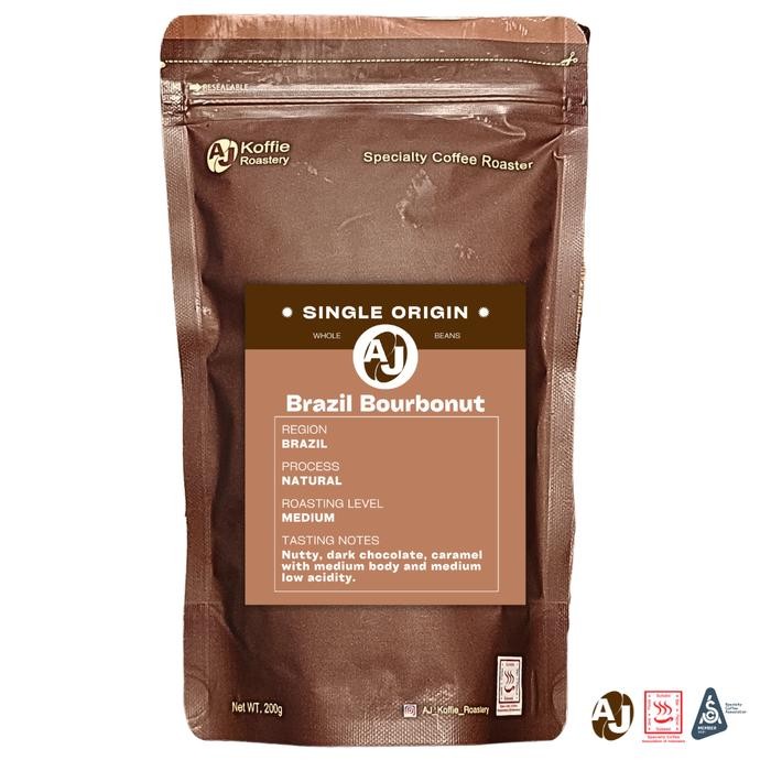

Brazil Bourbonut Medium Roast Single Origin Arabica 200 Gram #Gratisongkir #Sale #Discount