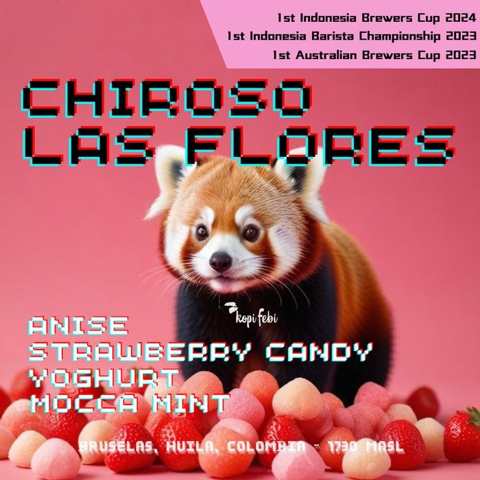 

Chiroso Las Flores Natural Anaerobic Competitions Lot Kopi Febi #Gratisongkir #Sale #Discount