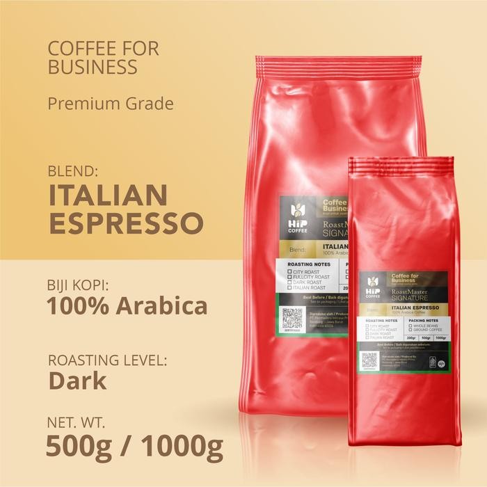 

Italian Espresso 100% Arabica (Beans/Ground) #Gratisongkir #Sale #Discount