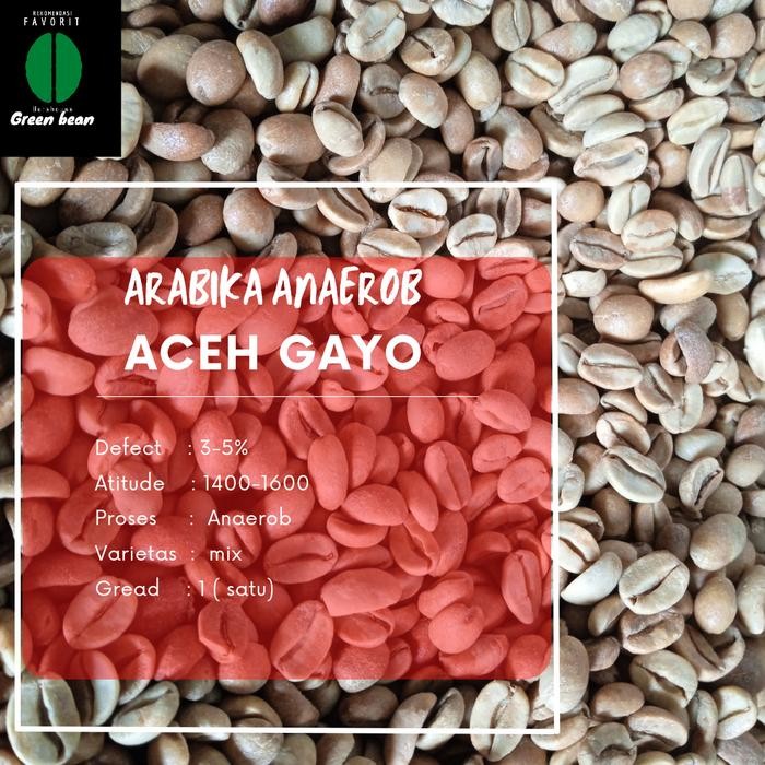 

Green Bean / Biji Kopi Arabika Anaerob - Aceh Gayo 1Kg #Gratisongkir #Sale #Discount