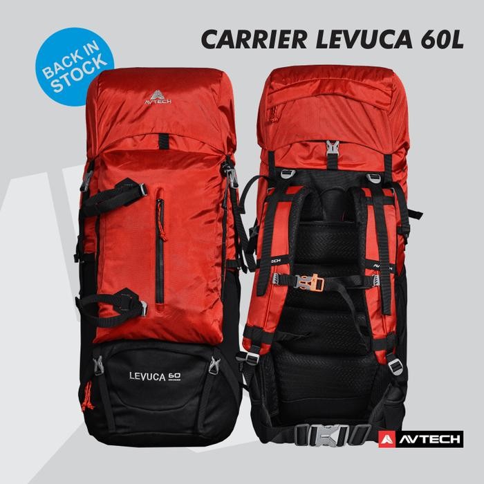 Avtech - Tas Ransel Carrier Ung Backpack Hiking Camping Outdoor Travel 60 Liter - Levuca 60