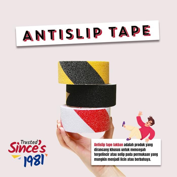 Daimaru Anti Slip Tape / Lakban Safety Grip / Anti Licin 48mm x 5m