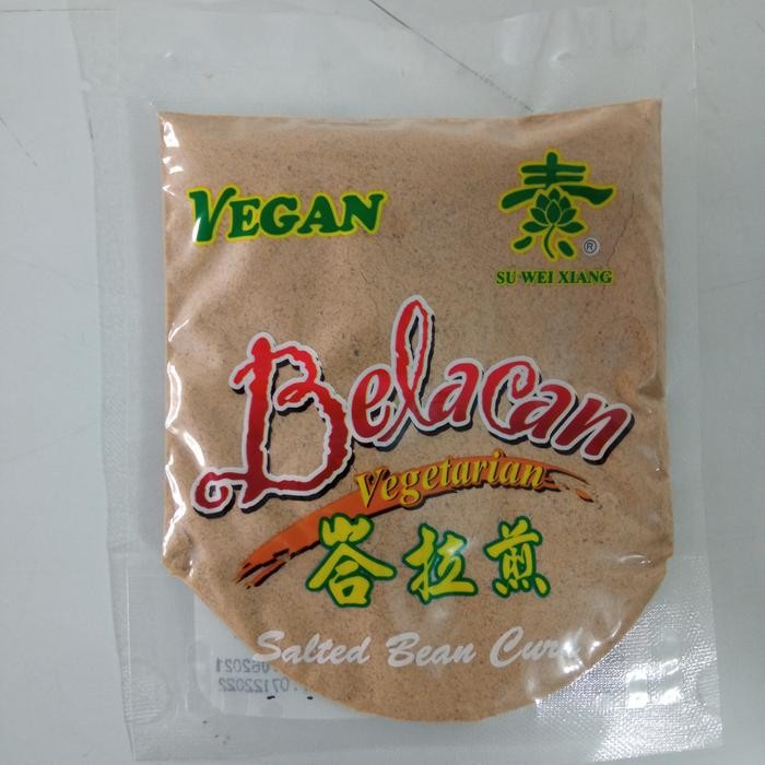 

Terasi bubuk vegan vegetarian cap belacan