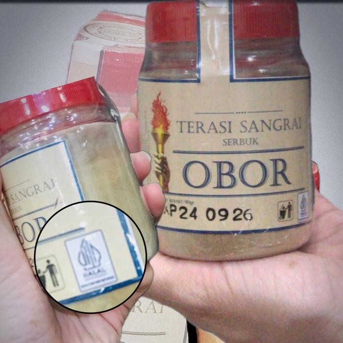 

Terasi Belacan Shangrai terbuat dari Udang Rebon Segar Bahan Sambal Pedas Kecap Botol Saos Asin