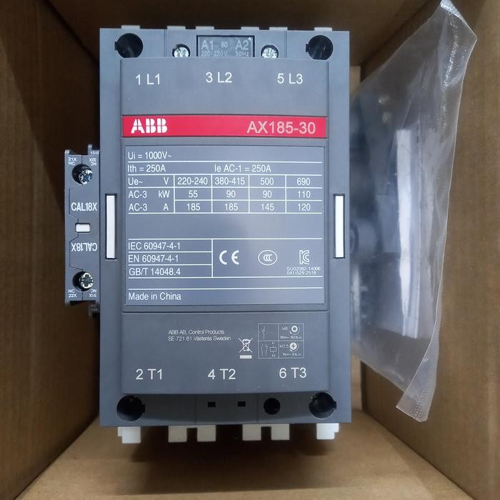 Kontaktor ABB AX185-30-11-80 220V Original