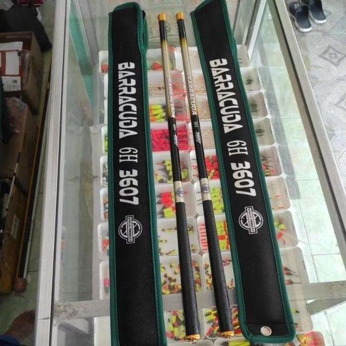 Joran tegek STELLA BARRACUDA 360 bonus ros 1