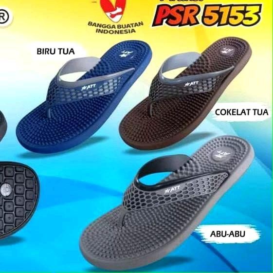 Terbaru Sandal Jepit Pria Att Sendal Duri Karet Sendal Terafi 5153
