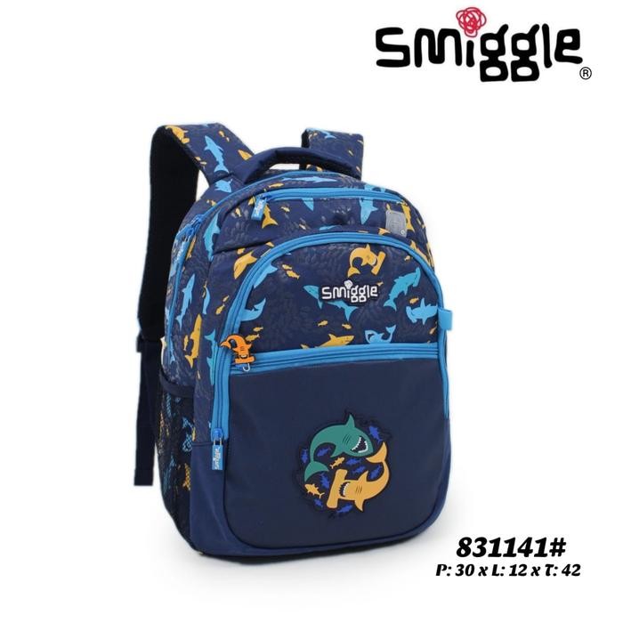 Tas Ransel Besar Anak Sd Laki-Laki Tas 16 Inch Smiggle Original