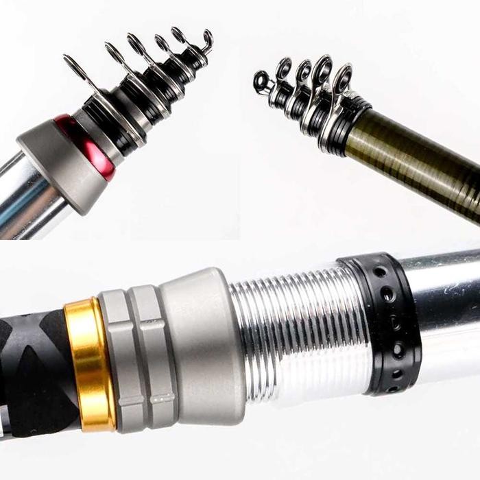 Joran Pancing Carbon Fiber Mini Pocket Fishing Rod - DK3000