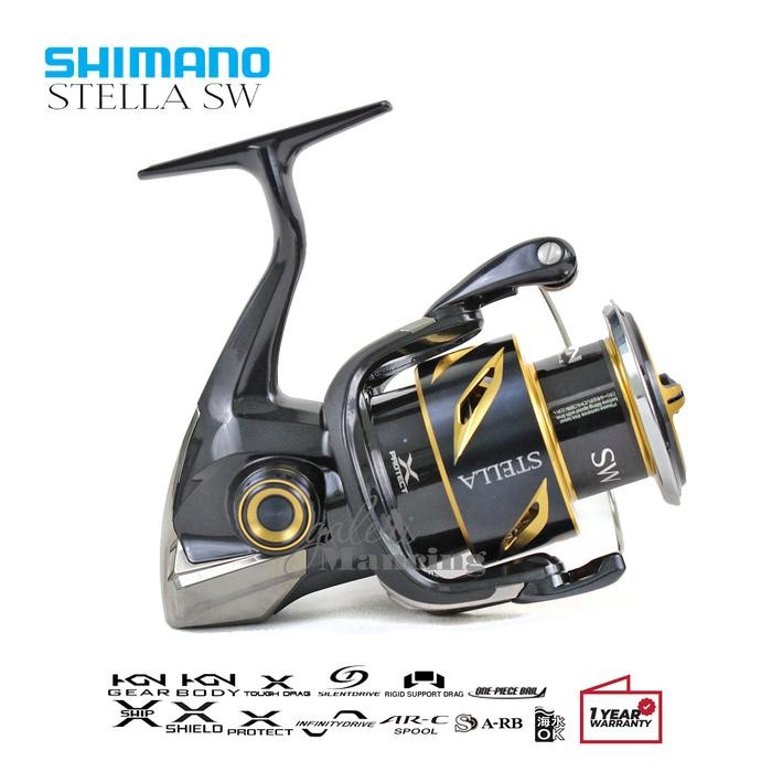 Reel SHIMANO Stella SW 2020/2019 - 4000HG - 4000XG - 5000XG - 5000HG - 6000HG - 6000PG - 6000XG -
