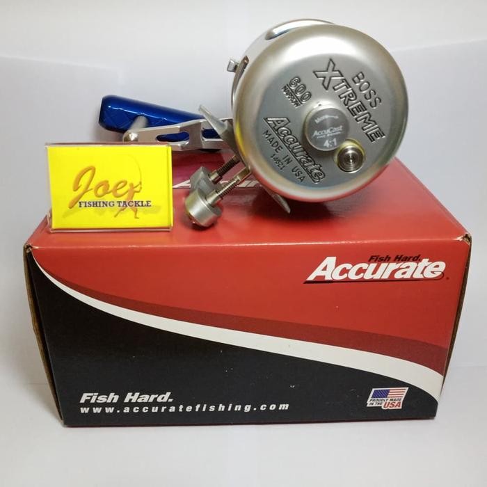 Accurate BX600N Boss Extreme Reel Overhead Jigging Alat Pancing OH
