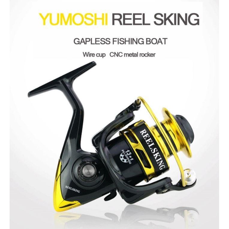 REEL YUMOSHI REELSKING 13 + 1BB Gear Ratio Up to 5.2:1 SF7000