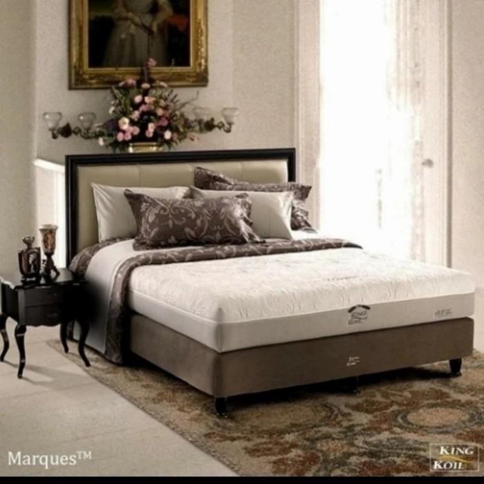 King Koil Kasur Full Latex Marques - Full Set Ukuran 180X200