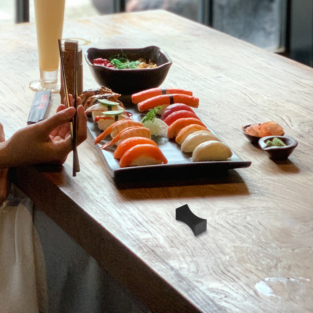 5pcs Chopstick Rest Pillow Shaped Chopstick Rest Stand Chopstick Tray Chopstick Rack Tableware