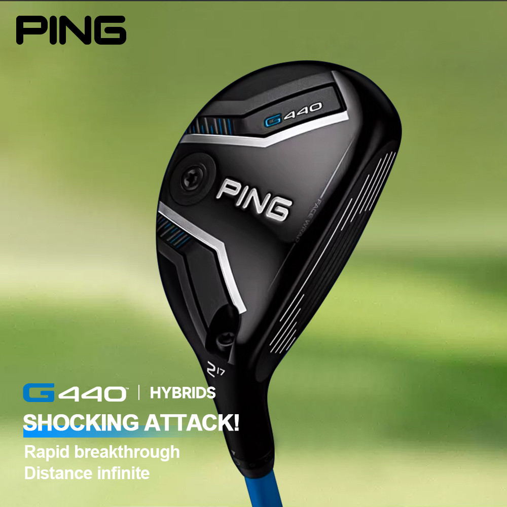 PING Golf Clubs Hybrid G440 MAX Iron-Wooden shaft with golf headcover High trajectory long drive