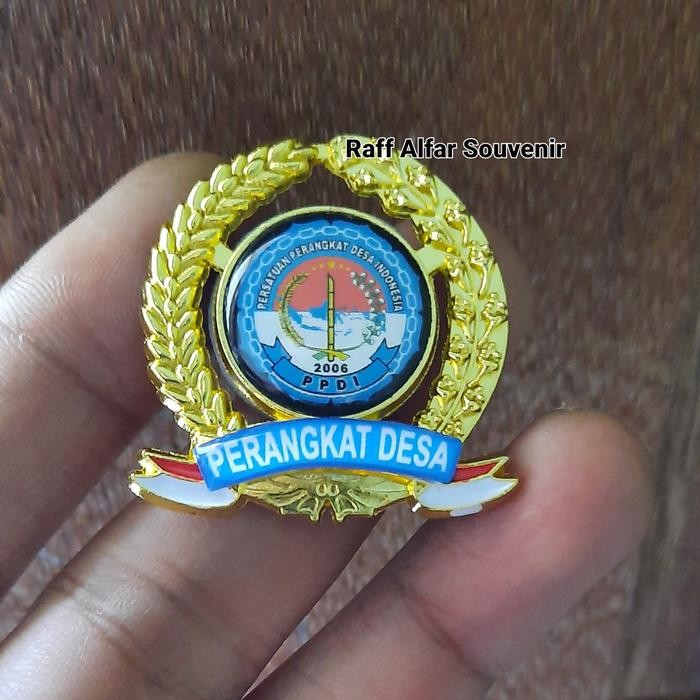 PIN PPDI - PIN PERANGKAT DESA PPDI MODEL PADI KAPAS MAGNET