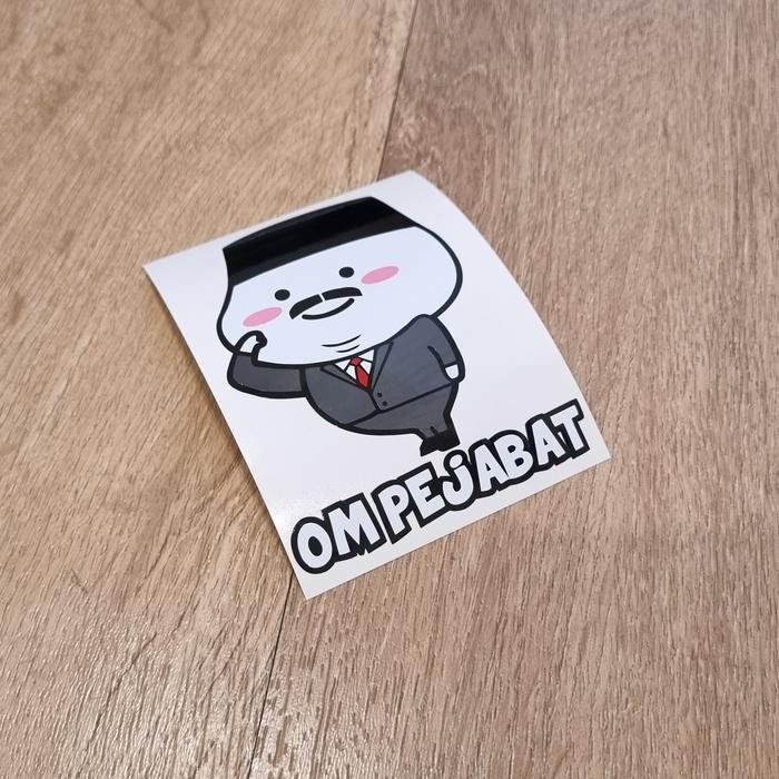 BEST SELLER STIKER MOBIL QUBY PENTOL OM PEJABAT