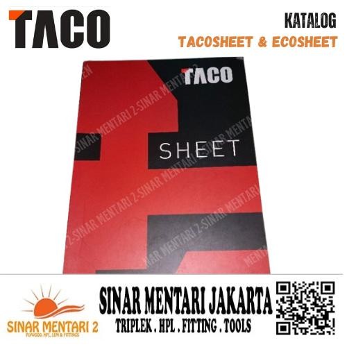 Katalog Taco Pvc Sheet Dan Ecosheet