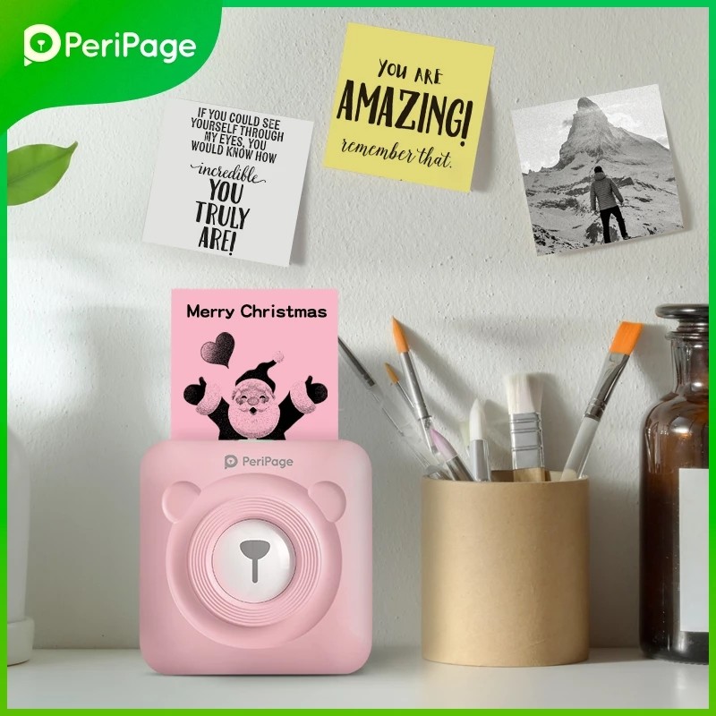 Peripage Original 304dpi A6 Thermal Photo Printer Mini Portable Bluetooth Pocket Printers Color