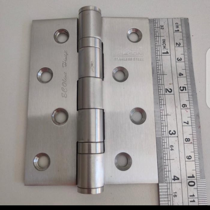 Engsel dekson/engsel pintu 4 inchi 2 mm 2BB stainless
