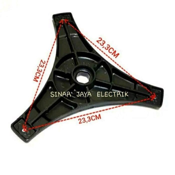 KAKI SPIDER SEGITIGA MESIN CUCI LG 1 TABUNG/TOP LOADING 7KG-14KG 1 SET