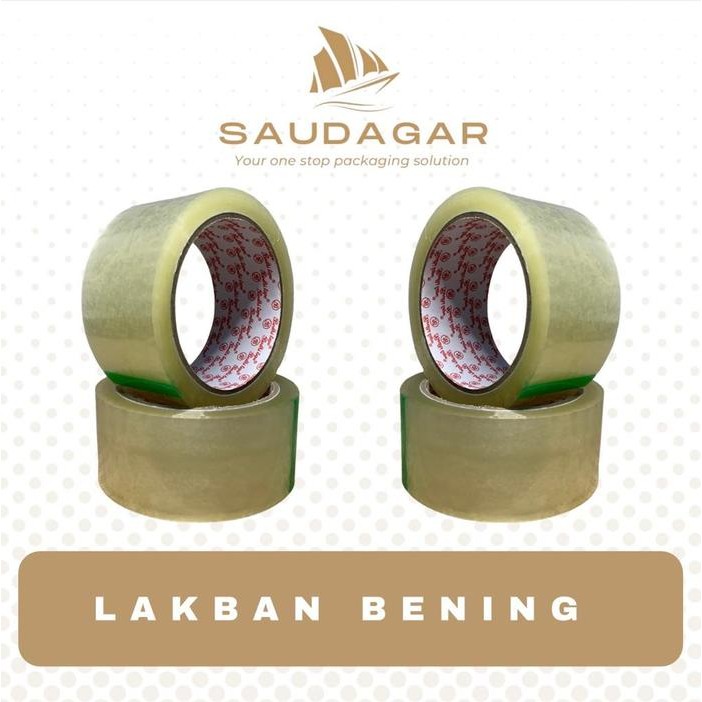 

Lakban bening 45mm 90 yard