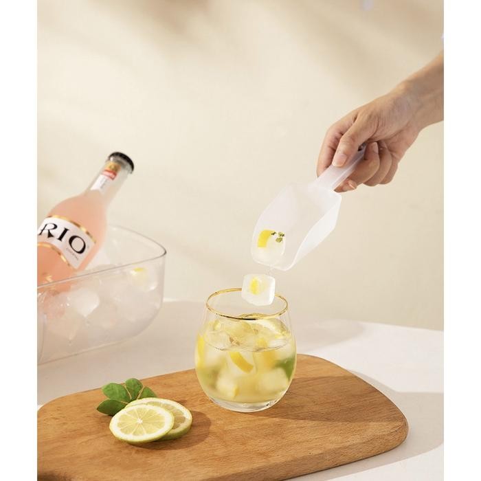 

TECESSUH Ice Cube Tray Kotak Penyimpanan Es Batu Kulkas Freezer Tempat Es Batu Kotak Cetakan Es batu