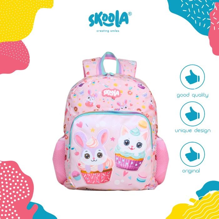 

Skoola Tas Sekolah Anak TK Perempuan Ransel Unicorn Cupcake - Kenzi