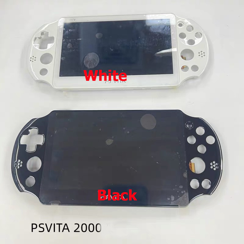 Black/White Original LCD Screen for PSVita PS Vita Slim PSV 2000 Game Console LCD Display with Touch
