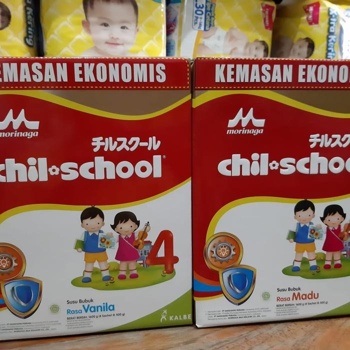 

chil school reguler 1600 madu/vanila