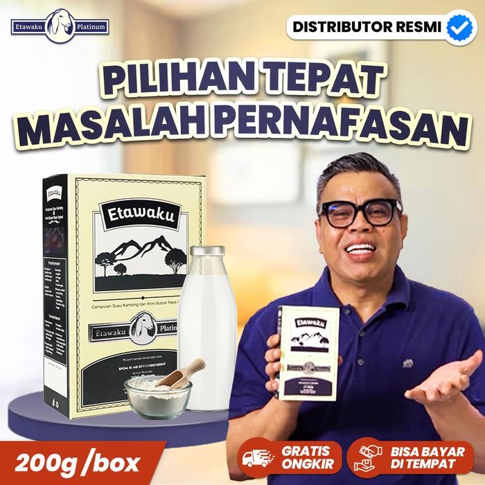 

Etawaku Platinum Original Official Susu Kambing Etawaku Plus Krimer Nabati 200gr