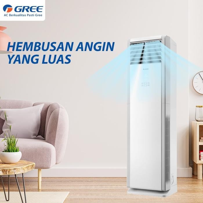 Gree Ac Standing Floor 2 Pk Smart Wifi Touch Screen