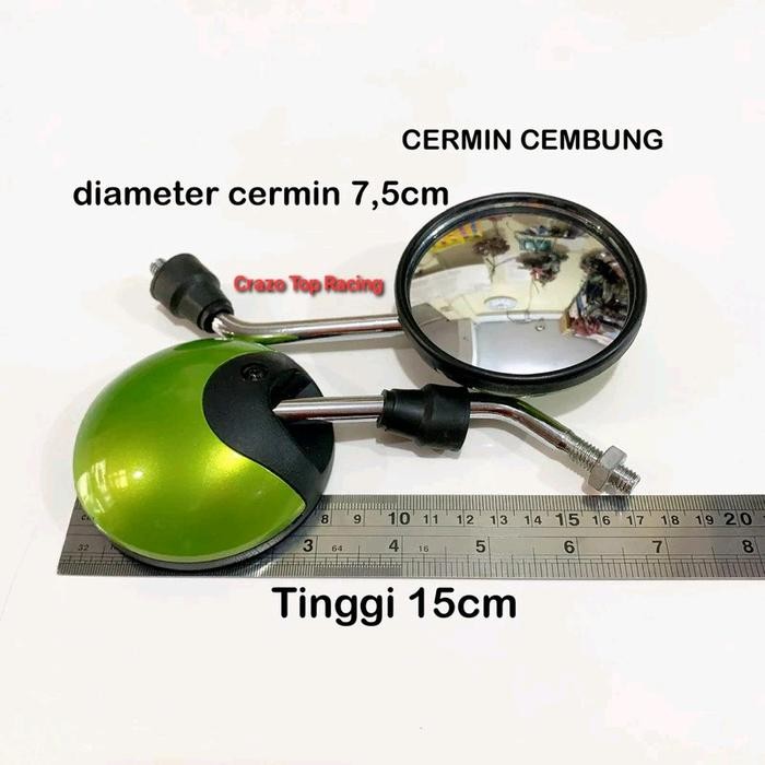 Spion bulat mini SUZUKI Drat 12 /Shogun/Smash/Satria fu/PNP Sepeda Listrik & Motor